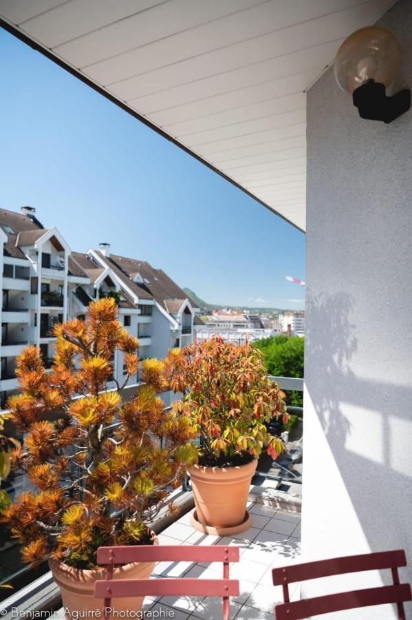 Le Theleme - Duplex Apartment In Annecy Balcony & Parking 800M From The La エクステリア 写真